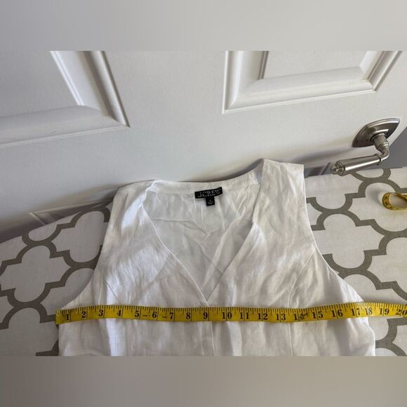 J.Crew Linen mini dress NWOT Size 10 - Picture 4 of 11
